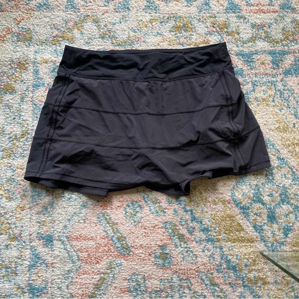 Lululemon Black Athletic Tennis Skirt